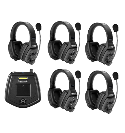 Hệ Thống Tai Nghe Liên Lạc Nội Bộ Saramonic Witalk WT6D