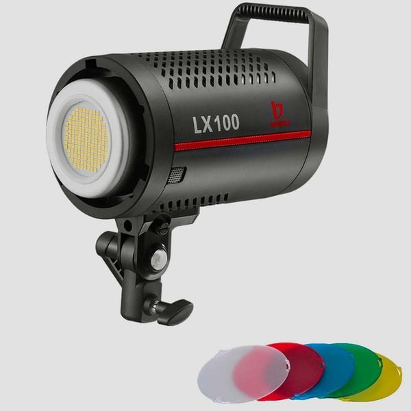 Đèn Led Jinbei LX-100, Đèn LED Jinbei 100W (Tặng 1 miếng Filter)