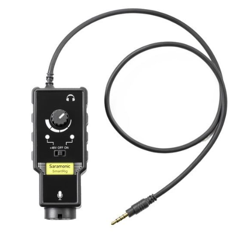 Thiết bị chuyển đổi âm thanh Saramonic SmartRig II – đầu nối 3.5mm