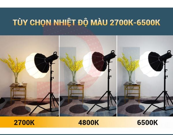 Đèn Led ET300S 300W 2700K - 6500K Đèn Led Studio