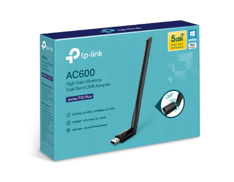 Bộ Chuyển Đổi USB Wi-Fi Băng Tần Kép Độ Lợi Cao AC600