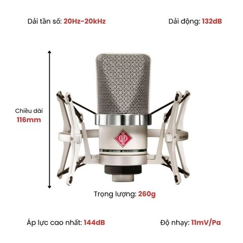 Combo Thu Âm Focusrite Scarlett 2i2 4rd (Gen) Vaf Micro Neumann TLM102 Studioset