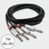 Cáp Hosa Pro 6.5mm ra 6.5mm ( 3m dây đôi )