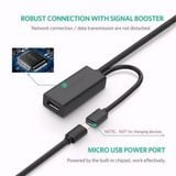 Cáp USB 3.0 nối dài 10m hỗ trợ nguồn Micro USB chính hãng Ugreen 20827 cao cấp