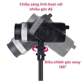 Bộ Đèn Tạo Viền Tóc kèm chân 2m8