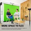 Phông nền xanh lá tách phông di động Elgato Green Screen XL