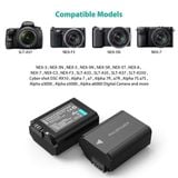 Bộ sạc đôi và 2 pin RAVPOWER RP-PB056 (Sony NP-FW50)