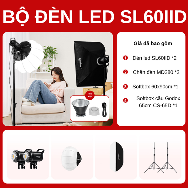 Bộ Kit quay chụp SL60IID kit 1