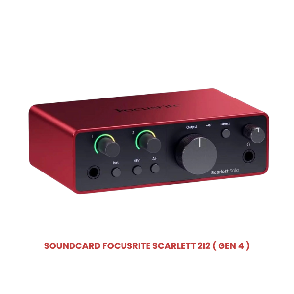Bộ livestream Micro không dây Focusrite Scarlett 2i2 3(Gen 4) JBL VM300 (2mic)