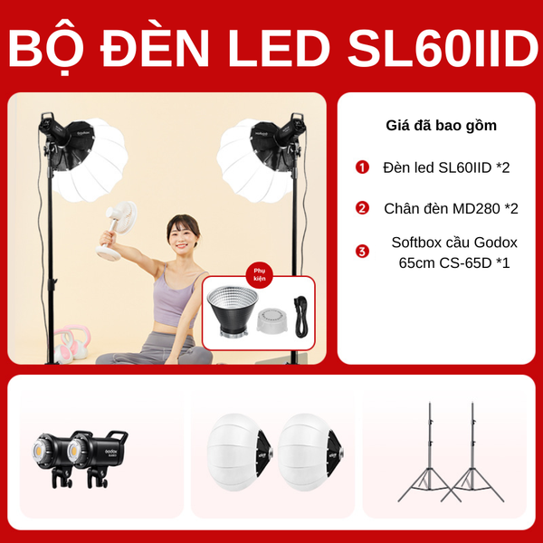 Bộ Kit quay chụp SL60IID kit 1