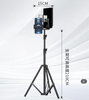 Giá đỡ điện thoại chân đứng S5 Plus Pro kèm Gương livestream Camera sau của điện thoại cho hình ảnh cực nét