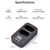 Bộ pin sạc KingMa NP-FZ100 cho máy ảnh Sony