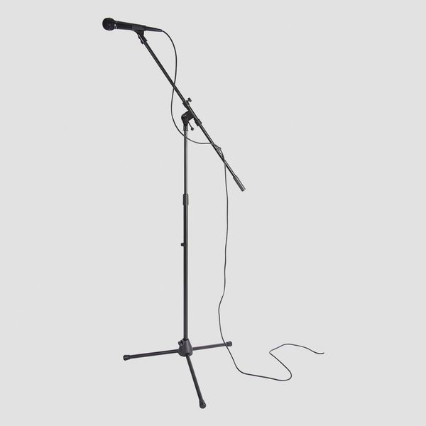 Chân Microphone ON-STAGE MS7701B euro boom microphone strand ( black )