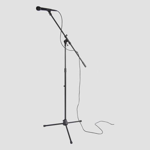 Chân Microphone ON-STAGE MS7701B euro boom microphone strand ( black )