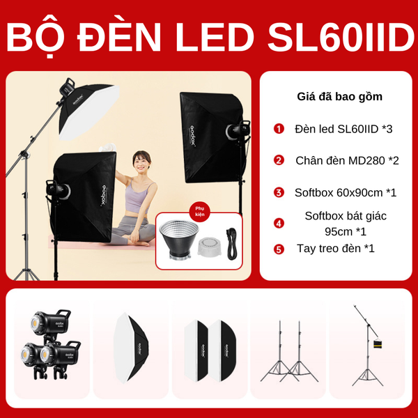 Bộ Kit quay chụp SL60IID kit 1