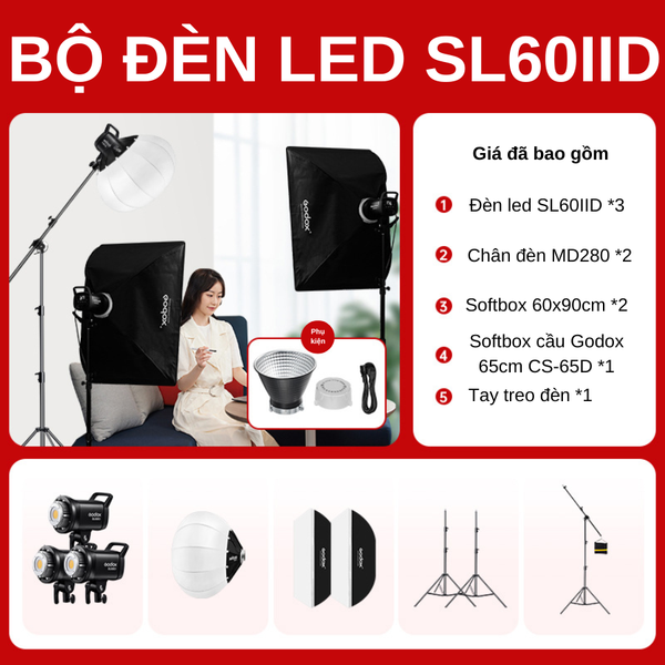 Bộ Kit quay chụp SL60IID kit 1