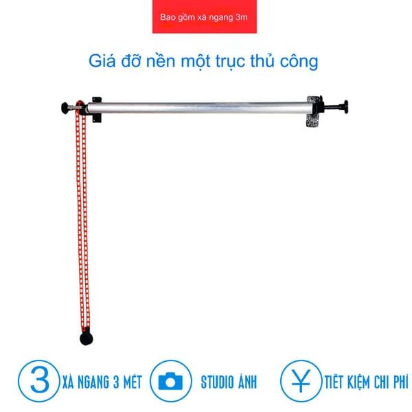 Khung Treo 1 Phông Xích Tay Kèm Ống Nhôm