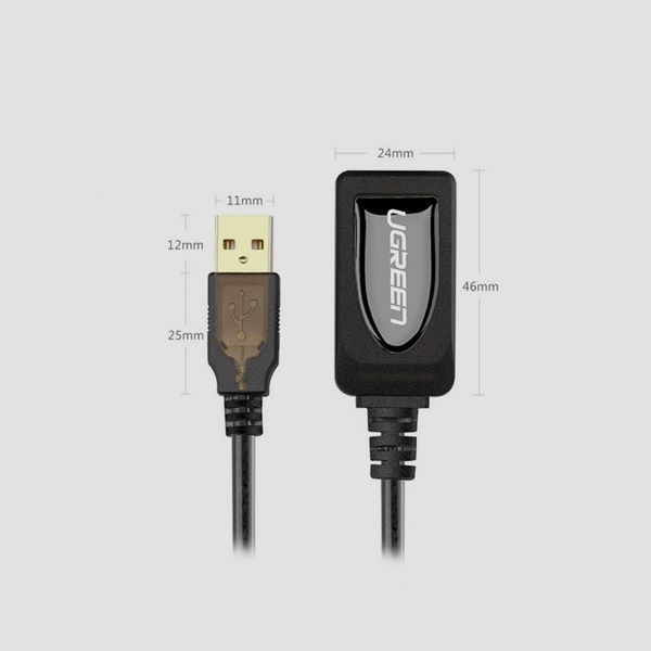 Cáp USB 2.0 nối dài 15m Ugreen 10323