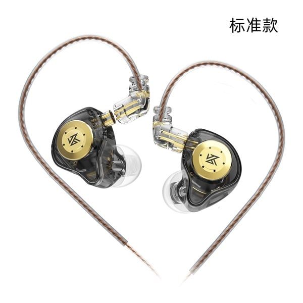 Tai nghe KZ-EDX PRO Tai nghe nhét tai livestream ( In ear ) màu đen