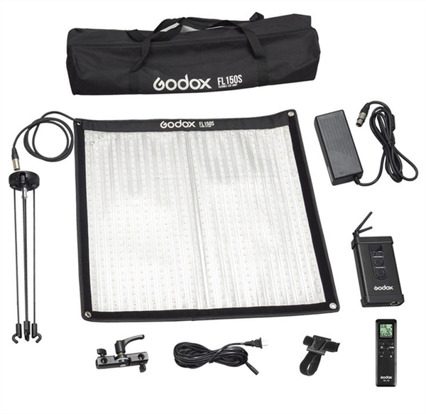 Đèn Led Godox FL150S Dạng Vải Cuộn 150W Kích Thước (60x60cm)