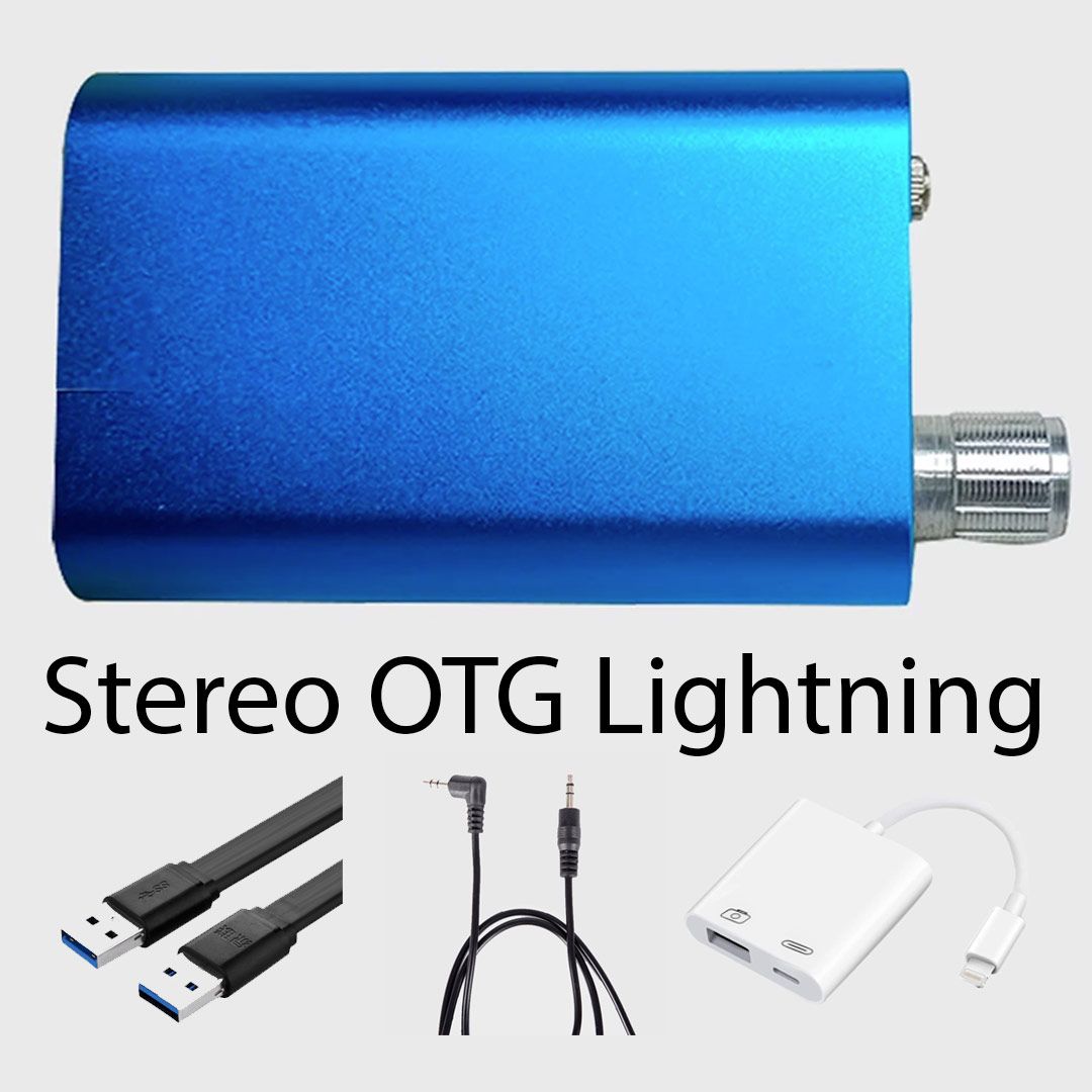 Box livestream Stereo OTG tự chế cho IP cổng Lightning