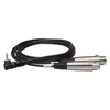 Cáp HOSA MIC CABLE DUAL XLR3F TO RIGHT-ANGLE 3.5MM TRS