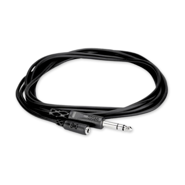 Cap Jack Hosa nối dài 6.5mm ra 3.5mm Stereo - 3.5mm TRS to 1/4