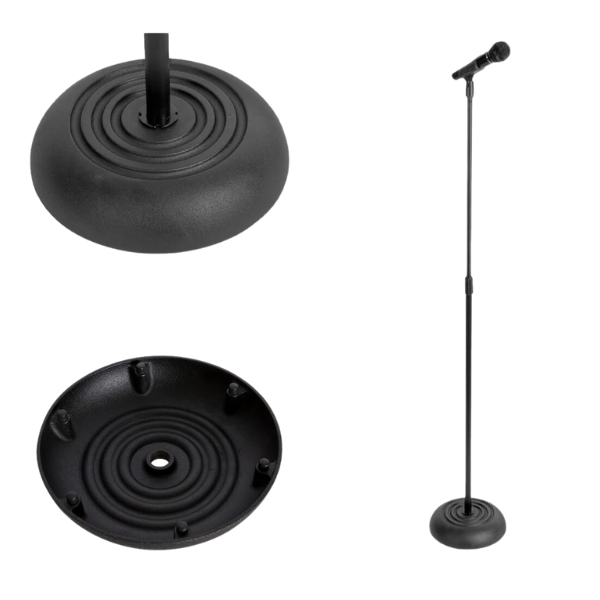 Chân đứng Micro thu âm On-Stage MS7201B Round Base Mic Stand ( Black )