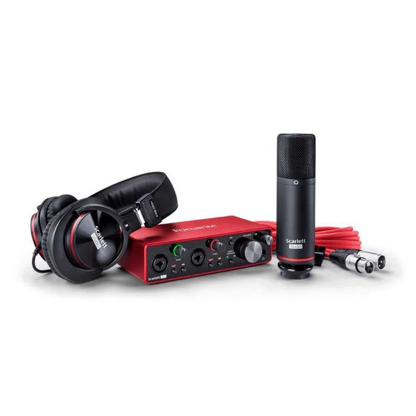 Bộ thu âm mini tại nhà Focusrite Scarlett 2i2 Studio Pack 3rd (Gen)