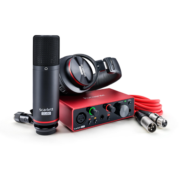 Bộ thu âm mini tại nhà Focusrite Scarlett Solo Studio Pack 3rd (Gen)