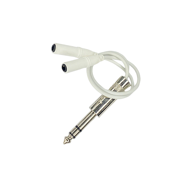 Dây chia tai nghe 6.5mm ra 2 Jack cắm 3.5mm - Thiết bị chia cổng tai nghe