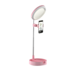 Gậy livestream Gấp gọn 58cm đèn LED 3 Chế độ màu quay video tiện dụng