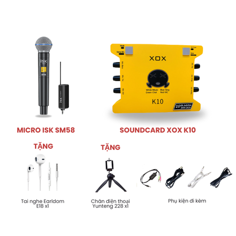 bo-livestream-xox-k10-micro-thu-am-isk-sm58