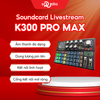 Sound card K300 PRO MAX - Sound card livestream có hiệu ứng
