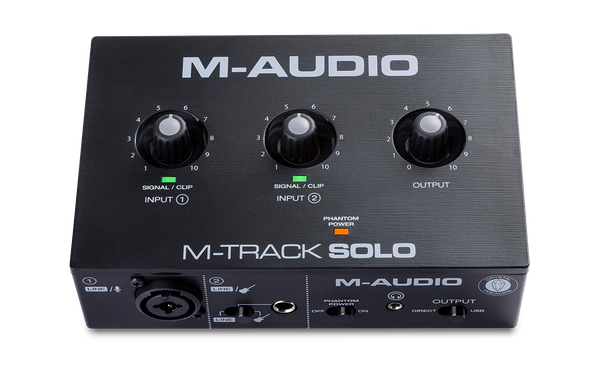 Sound card M-AUDIO M-TRACK SOLO, Sound card thu âm