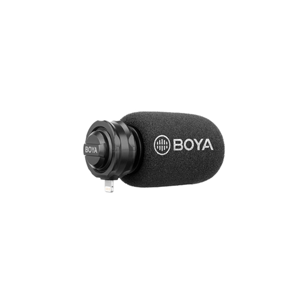 Micro thu âm Boya BY-DM200 - Micro gắn điện thoại Iphone, Ipad