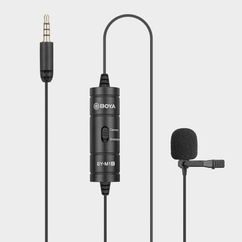 Micro thu âm Boya By M1S - Micro thu âm cài áo