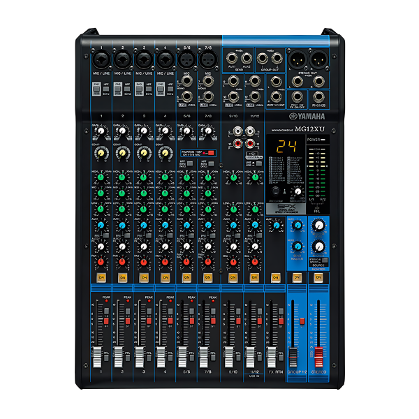 Mixer Yamaha MG12XU - Bàn trộn âm thanh all in one