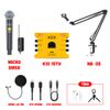 Bộ Livestream XOX K10 15th Micro thu âm ISK SM58 không dây (1 Micro)