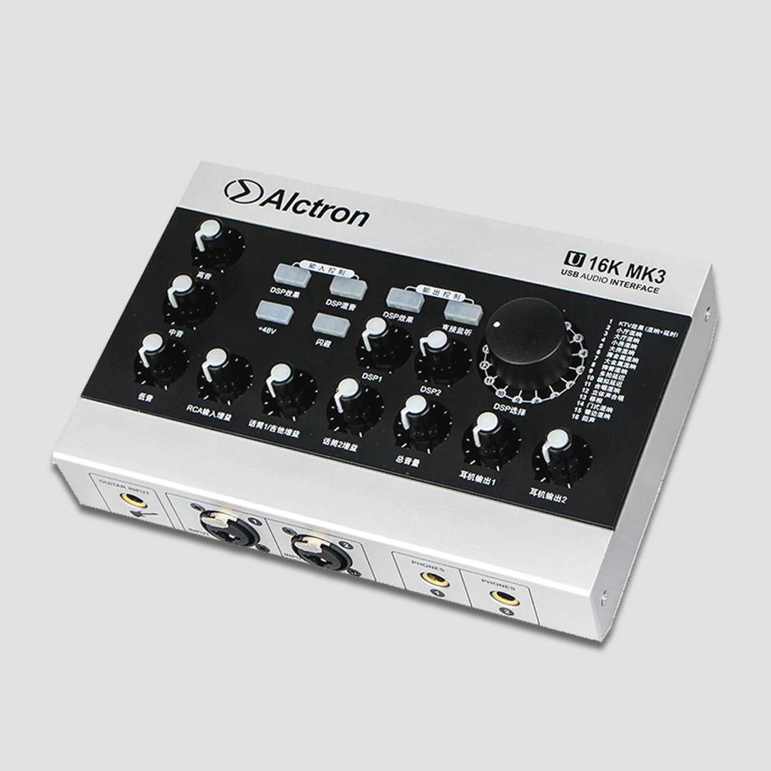 Alctron U16K MK3 - Nơi bán sound card livestream Alctron U16