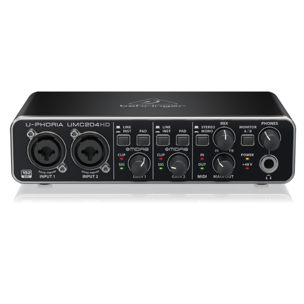 Sound Card Behringer UMC204HD - Sound card thu âm