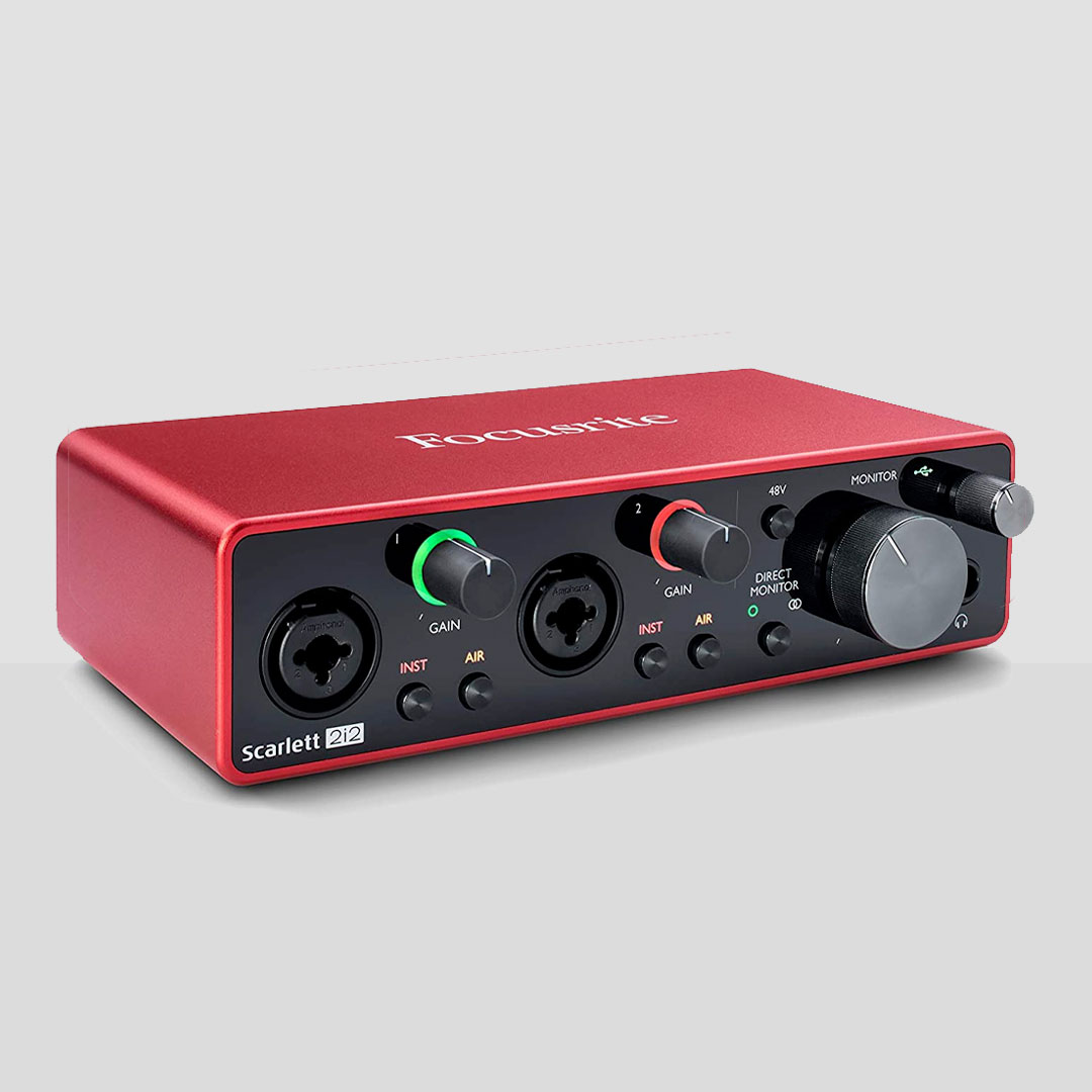 Focusrite Scarlett 2i2 3rd - Nơi bán Sound Card Thu Âm Tốt