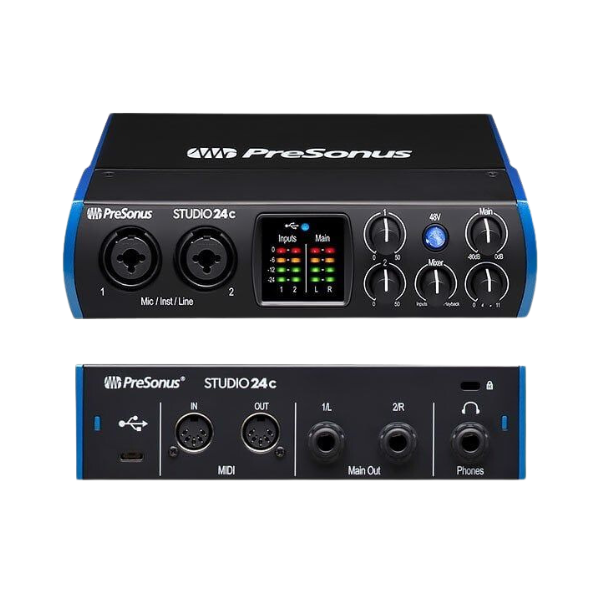 Sound card PreSonus Studio 24C - Sound card thu âm