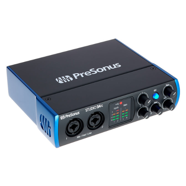 Sound card PreSonus Studio 24C - Sound card thu âm