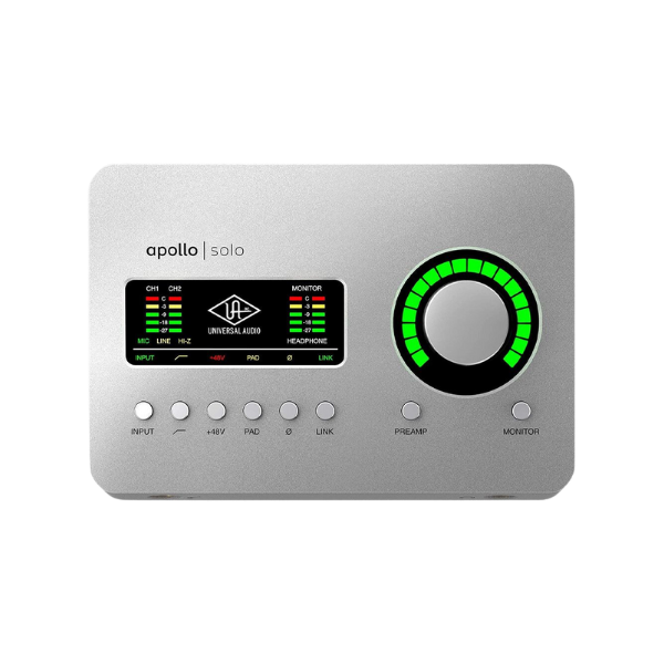 Sound card UA Apollo Solo USB HE - Sound card thu âm