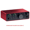 Bộ thu âm Focusrite Scarlett Solo (Gen 3 - 4) Micro thu âm iSK SM58