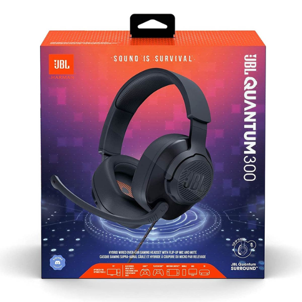 Tai nghe Chụp tai Gaming JBL QUANTUM 300 - tai nghe chụp tai có Mic