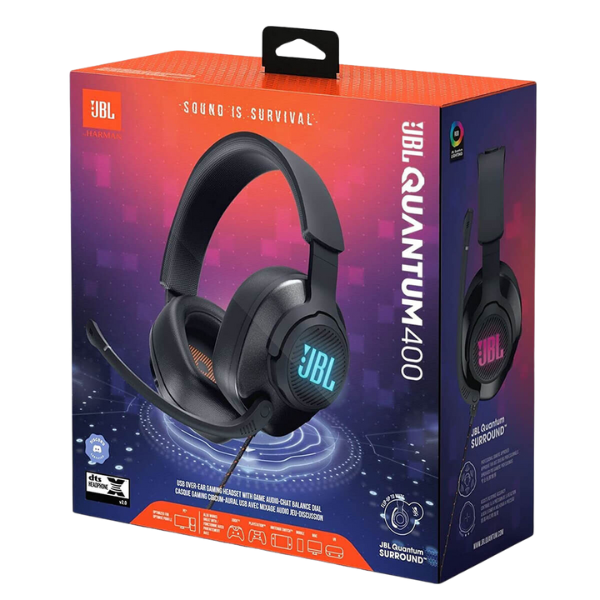 Tai nghe Chụp tai Gaming JBL QUANTUM 400 - tai nghe chụp tai có Mic
