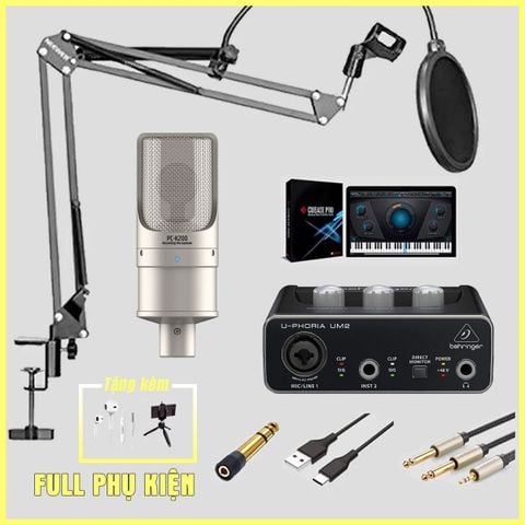 bo-thu-am-behringer-u-phoria-um2-micro-thu-am-takstar-pc-k200-2nd-gen