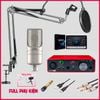 Bộ thu âm: Focusrite Scarlett Solo Gen 3 - Micro thu âm Takstar PC-K200 (2nd Gen)